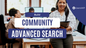 build community directory advanced search