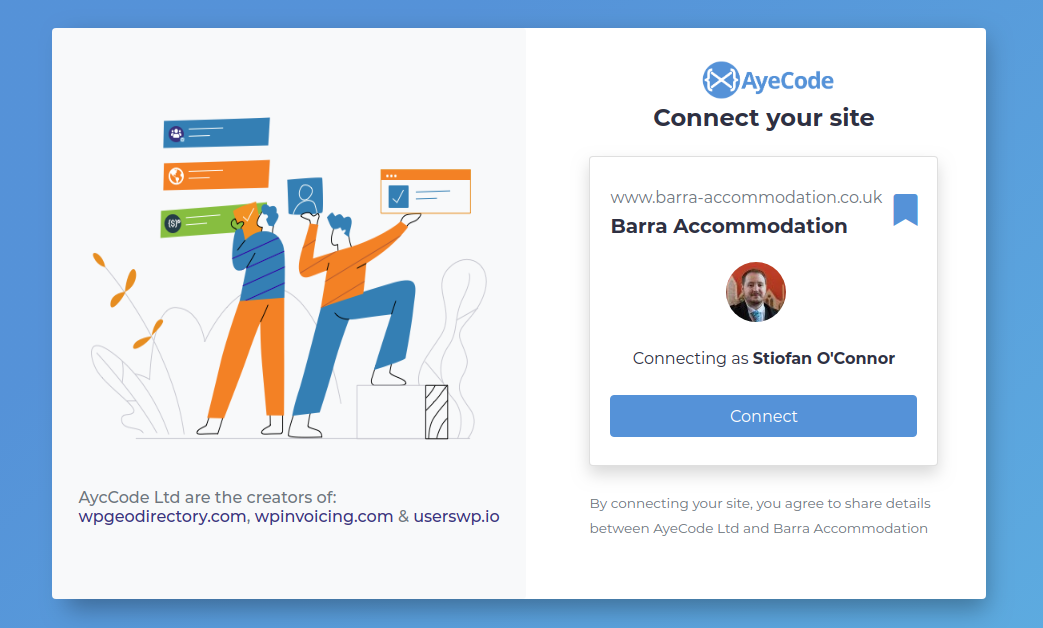 ayecode connect